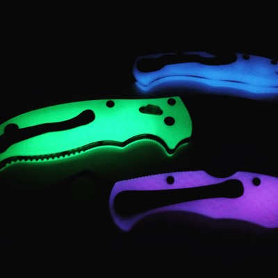 A few with glow in dark mods