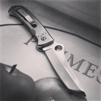 Spyderco Bob Lum Tanto Titanium