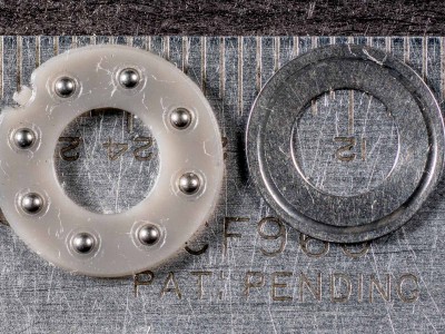 The balls look fine but the washer is worn in at the bottom and galled at the top