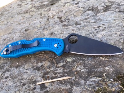 Blue Delica with H1 blade