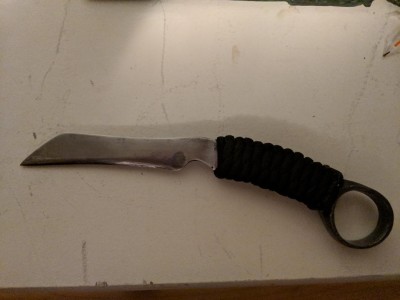 Karambit-inspired knife Jeremy made.jpg
