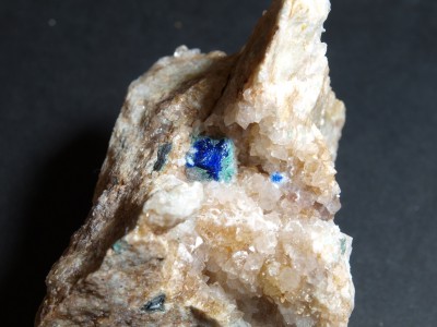 Caledonite after Linarite after Galena Psuedomorphs (15rs).JPG