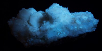 Strontianite Pseudomorph after Celestite  - LW UV (1).JPG