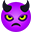 angry horn face :angry-horn-face